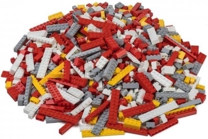 Set de construction pompiers 1000 pcs L-W Toys