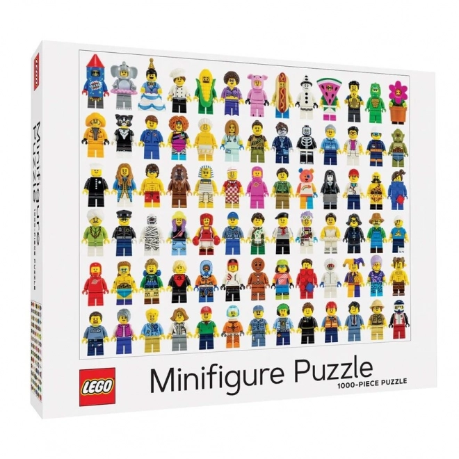 CHRONICLE BOOKS Puzzle LEGOae Minifigurines 1000 pie8ces