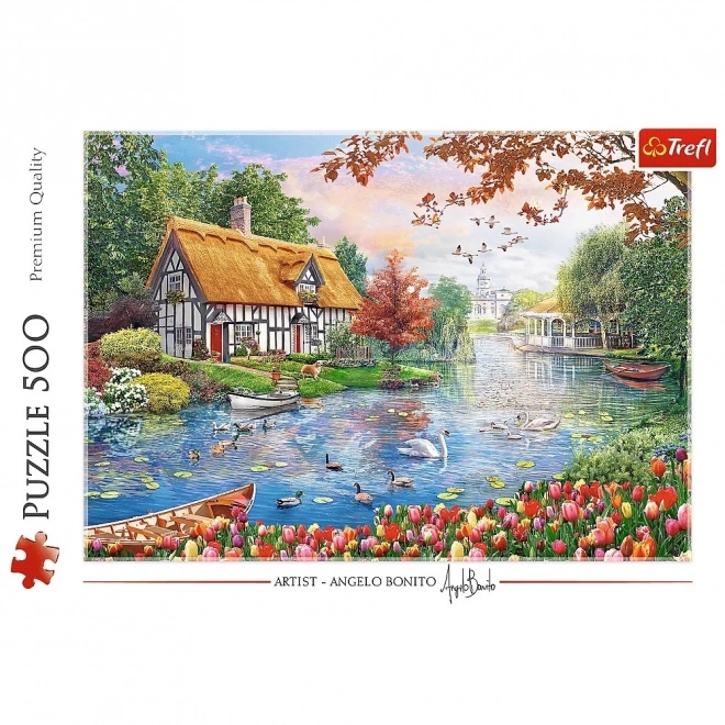 Puzzle 500 pièces Havre tranquille