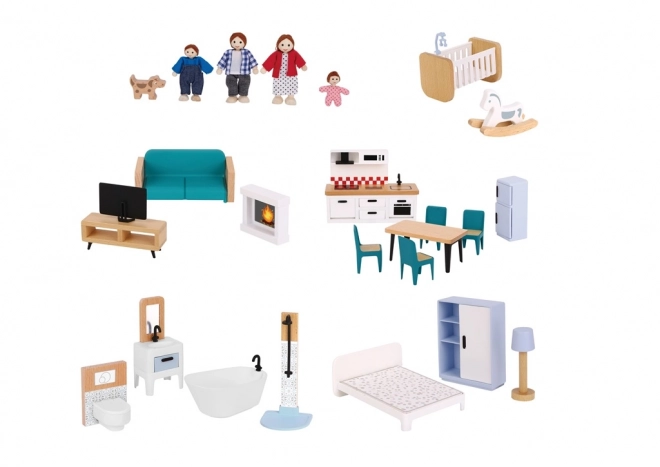 2Kids Toys Maison de poupée Barbora avec accessoires