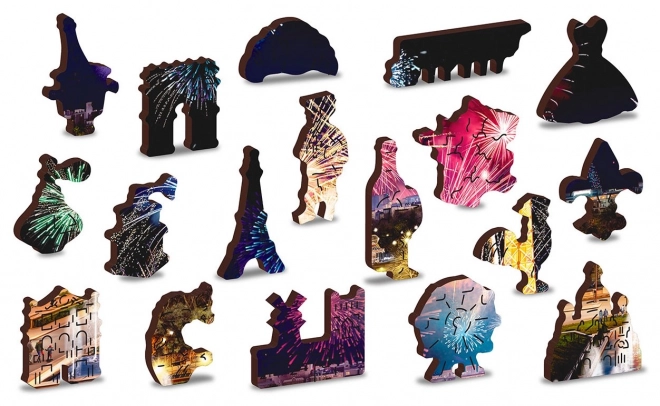 Puzzle en bois Paris Nocturne