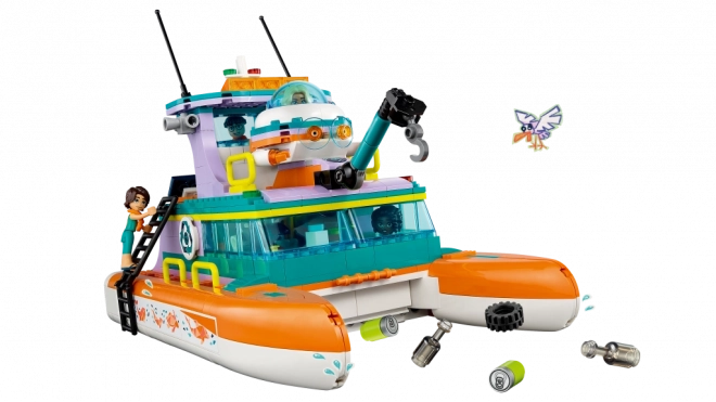 LEGO Friends bateau de sauvetage en mer