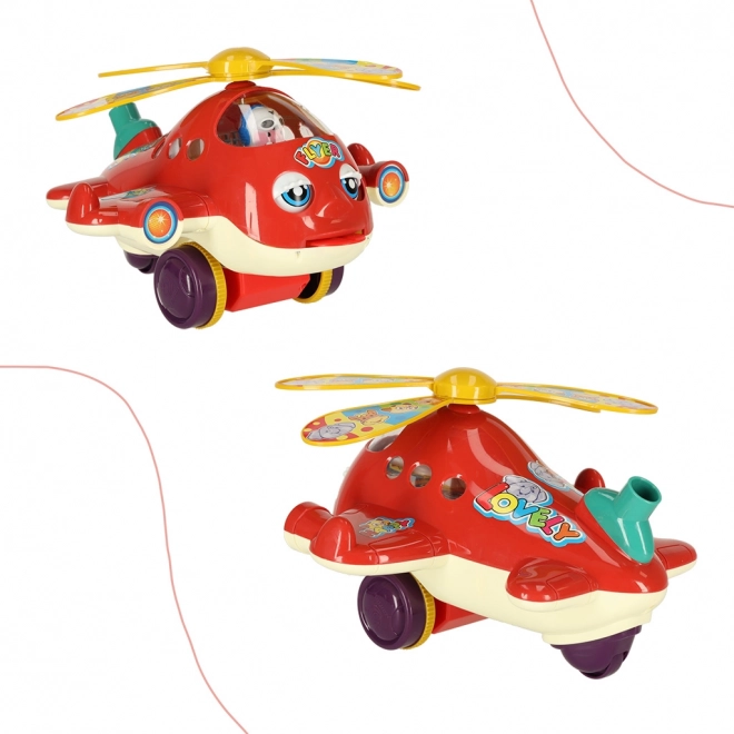 Trottinette Avion Hélicoptère avec Son