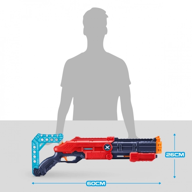 ZURU X-SHOT EXCEL Vigilante lanceur 24 fléchettes