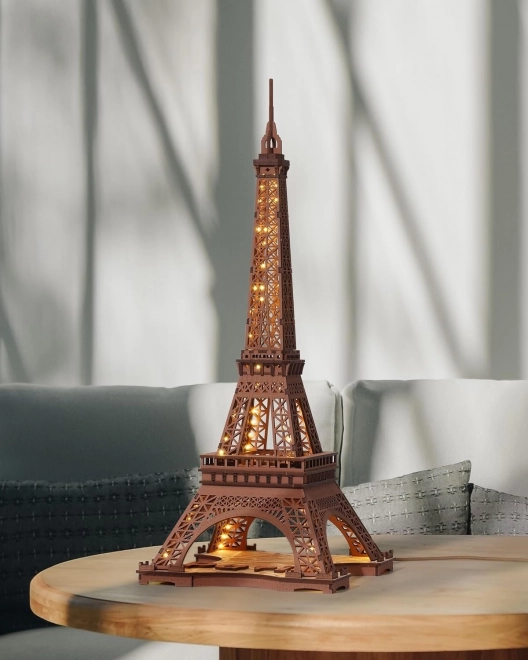 Puzzle 3D en bois RoboTime Rolife Nuit Éclairée Tour Eiffel