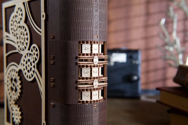 Ugears 3D puzzle mécanique en bois Livre des secrets