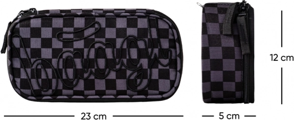 Trousse scolaire Baagl Skate gris