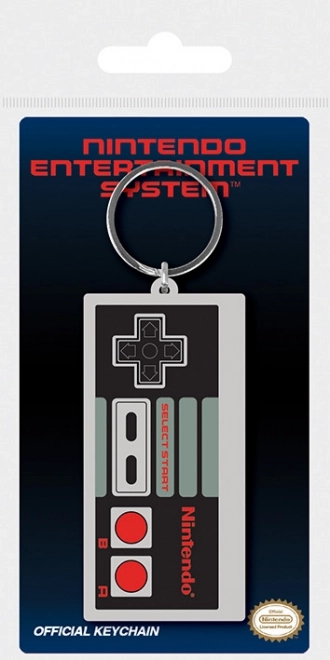 Porte-clés en caoutchouc Nintendo (NES)