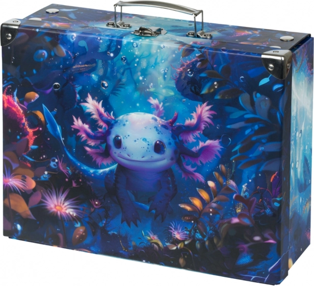 Valise d'école pliante Axolotl Baagl