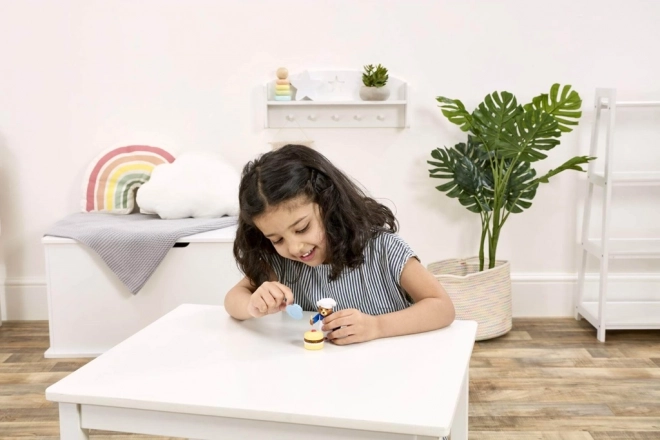 Rainbow Paddington et friandises pour le thé