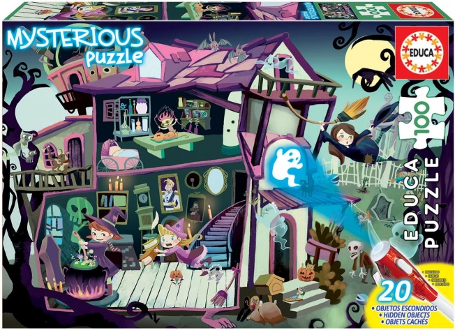 Educa Mysterious Puzzle Maison hantée 100 pièces