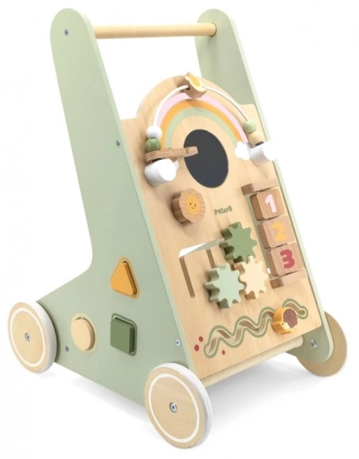 Trotteur éducatif PolarB olive