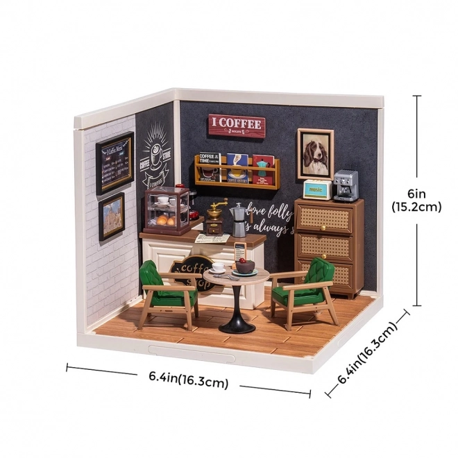 Miniature de maison RoboTime Café inspiration