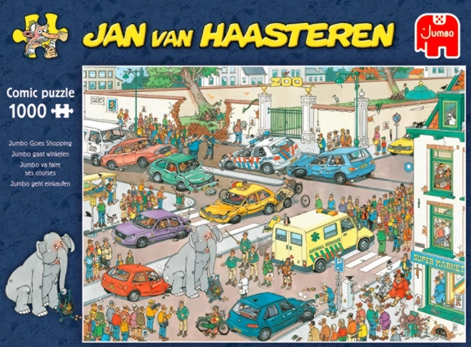 JUMBO Puzzle Jumbo va faire les courses, 1000 pièces