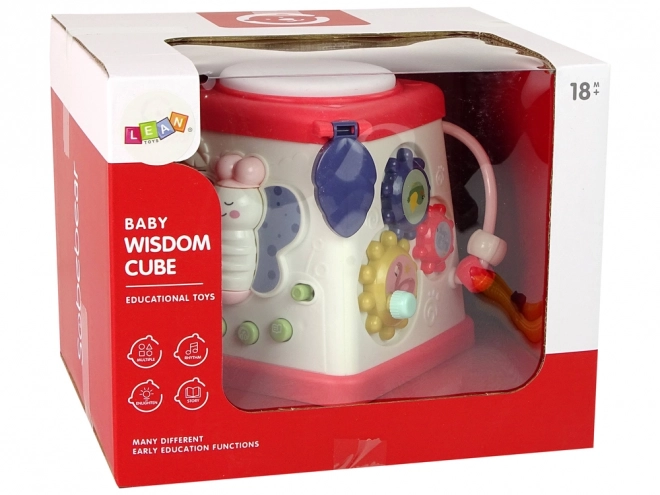 Cube éducatif pour enfants Happy Melodies Lights Butterfly