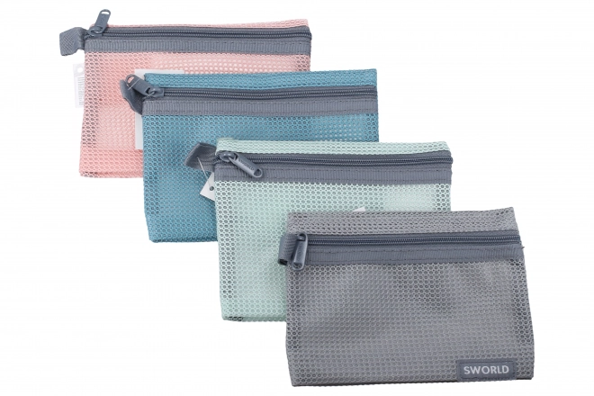 Pochette avec fermeture éclair 14x10,5 cm