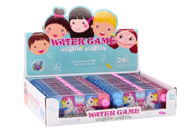 Jeu d'arcade sur console d'eau Pink Unicorn Pad Wheels