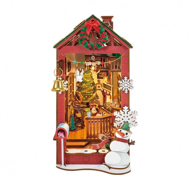 Arrêt-livres de Noël 3D en kit