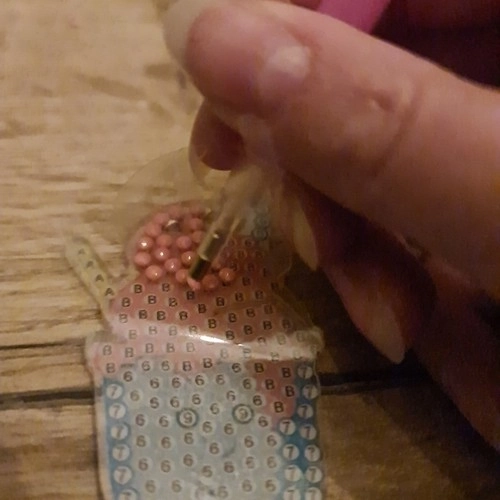 Ensemble de peinture diamantée - porte-clés