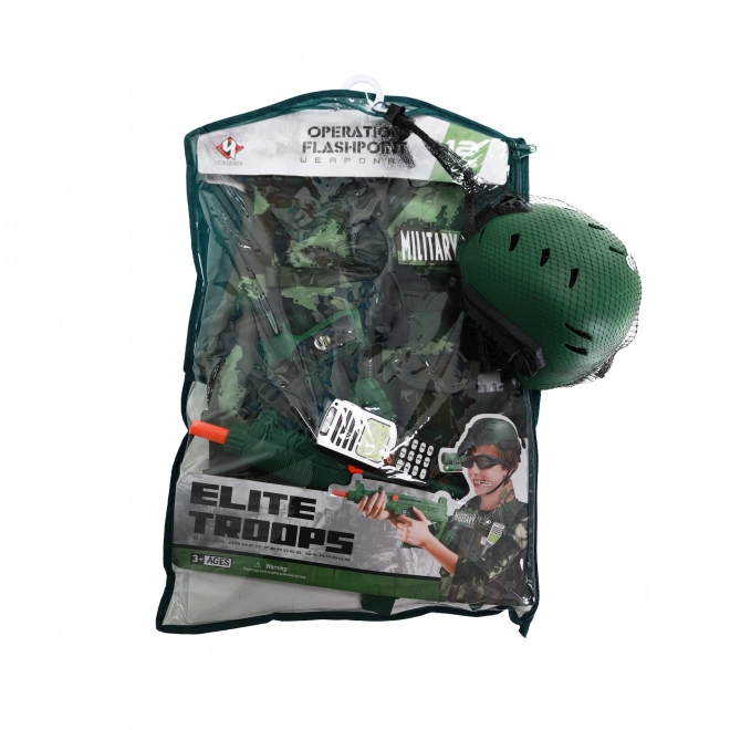 Ensemble de gilet militaire pour enfants avec accessoires