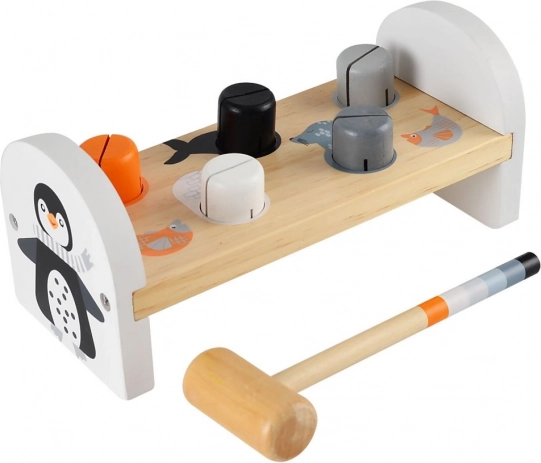 Motif de pingouin ludique qui amuse les enfants