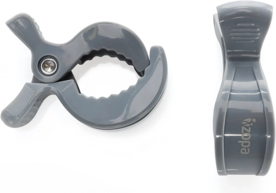 Pince multifonction pour poussette, gris
