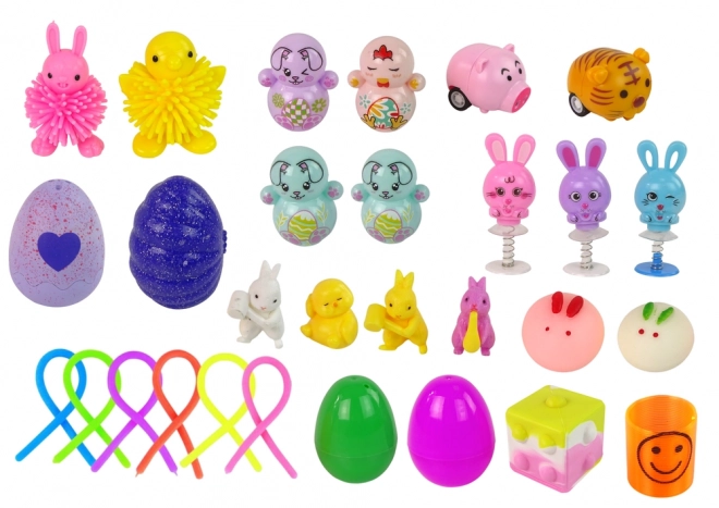 Kit de Jouets de Pâques Antistress Fidget 36 pièces