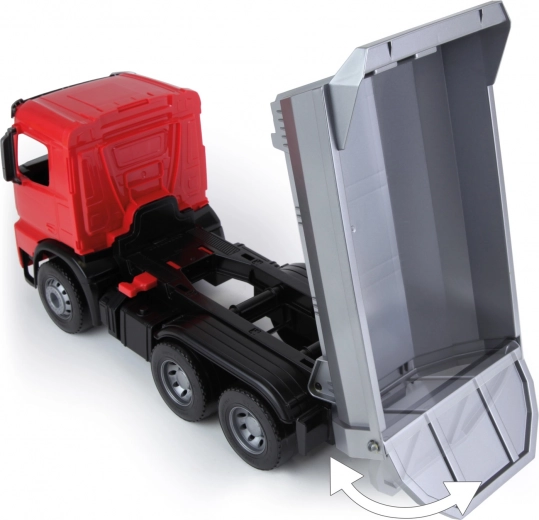 Benne fonctionnelle basculante et verrouillable