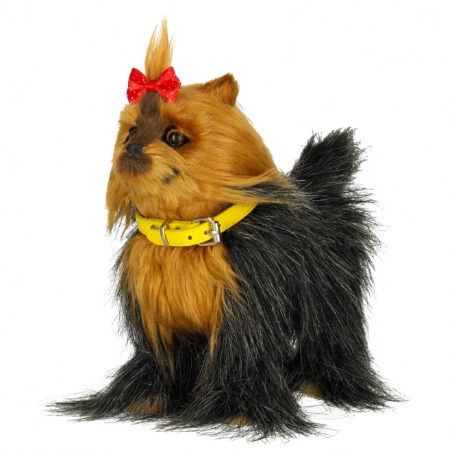 Chien en peluche interactif York