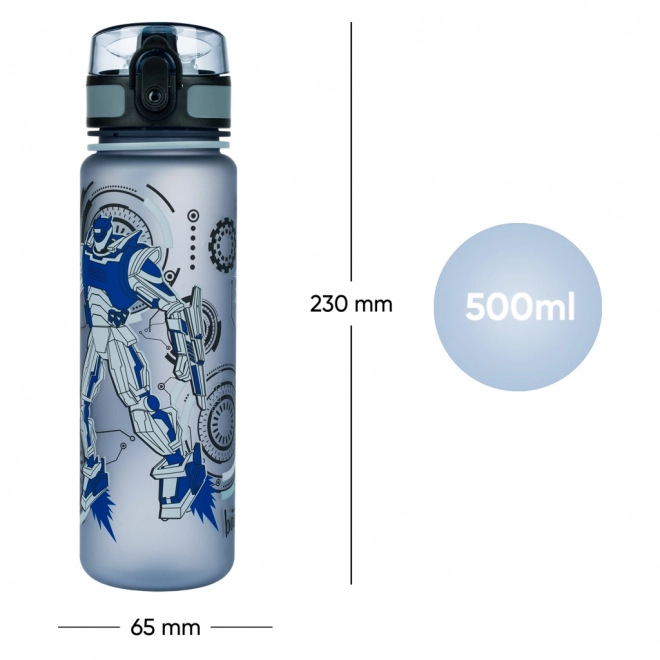 Bouteille à boisson Tritan BAAGL Robots, 500 ml