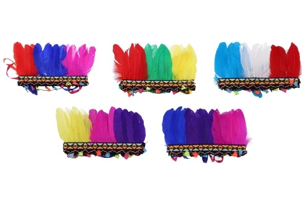 Set carnaval - serre-tête indien MIX
