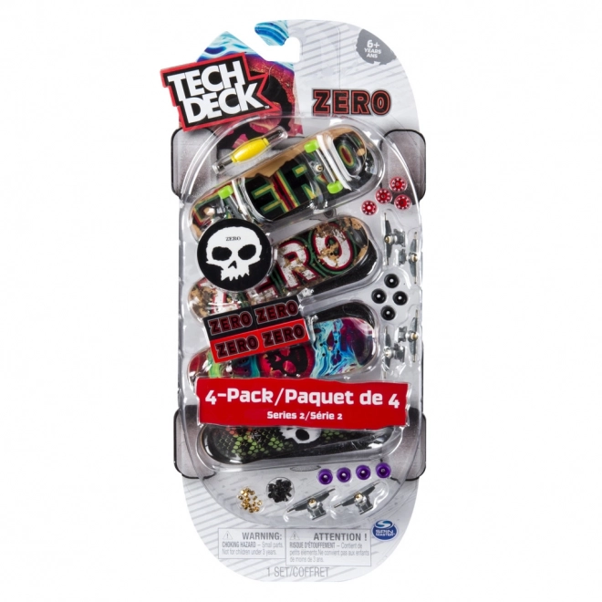 Tech Deck fingerboard jeu de quatre