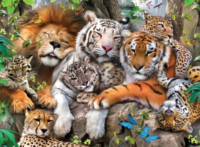 Puzzle Grandes Chattes 200 pièces