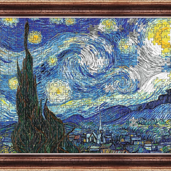 Puzzle avec Cadre Nuit étoilée 500 pièces