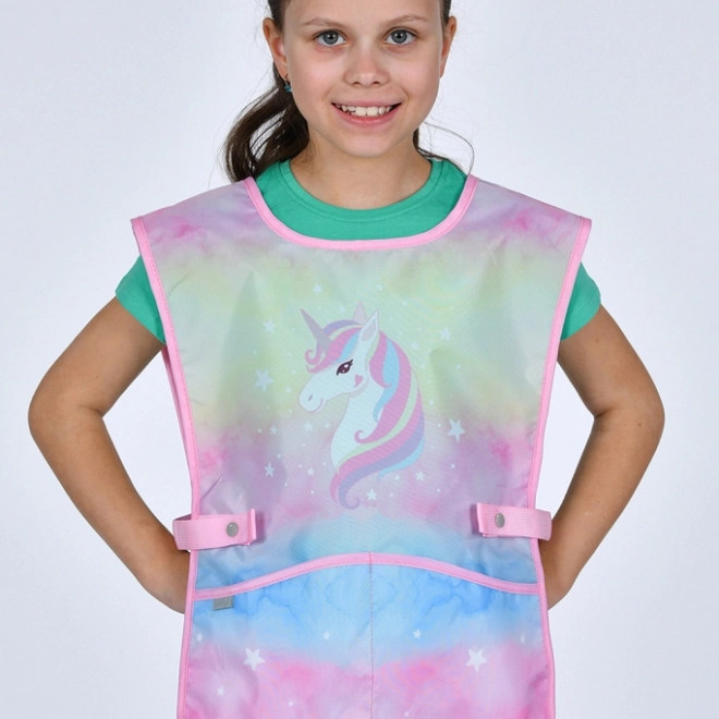 Tablier Enfant Licorne Arc-en-Ciel