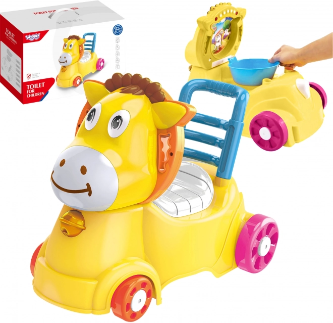Trois-en-un Marchette, Trotteur, Pot Osík pour enfants