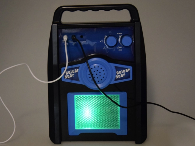 Guitare électrique avec microphone et amplificateur pour enfants Karaoke