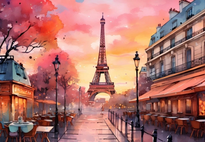 Puzzle Paris et la Grande Dame 1000 pièces