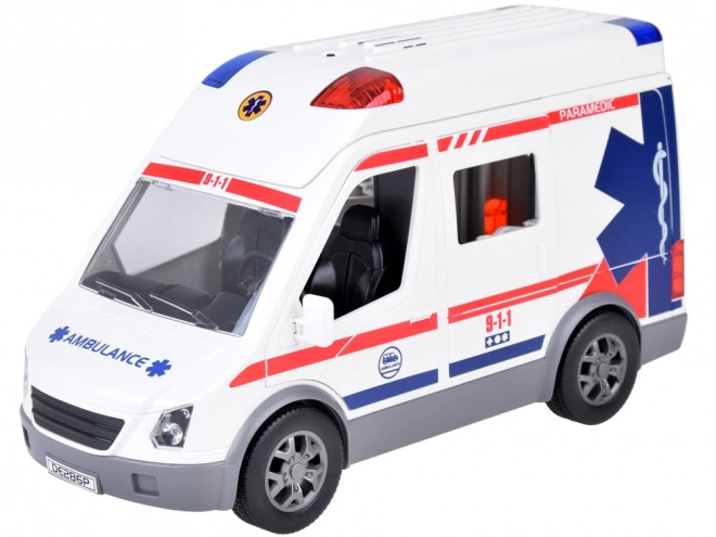 Figurines interactives civières ambulance son lumineux ZA5456