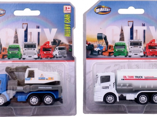 Ensemble de camions de construction - 6 types