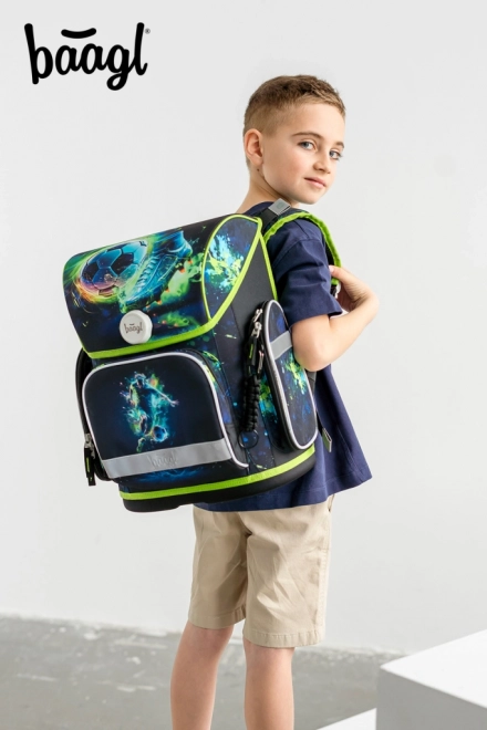 Cartable d'école BAAGL Ergo Joueur de Football