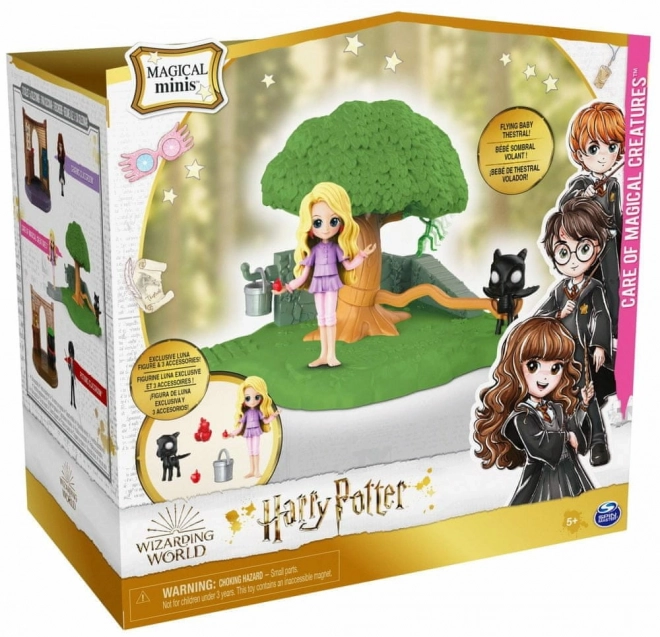 Figurines Wizarding World prendre soin des animaux magiques