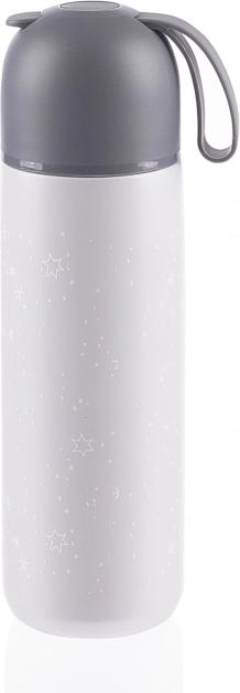 Thermos pour liquides avec poignée en silicone 400 ml, Stars