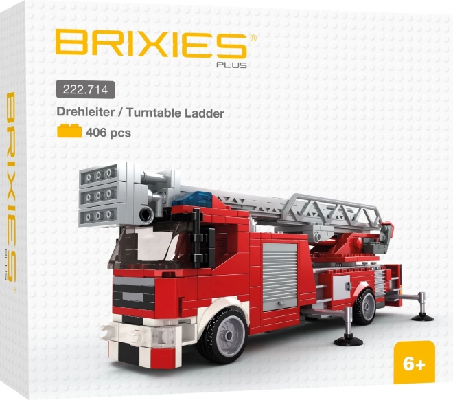 Brixies Plus camion de pompiers avec échelle rotative