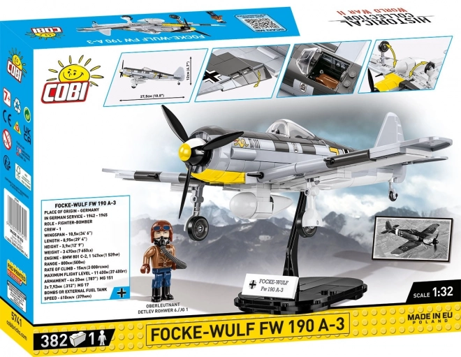 Kit Collection Historique WWII Focke-Wulf FW 190 A-3 382 pièces