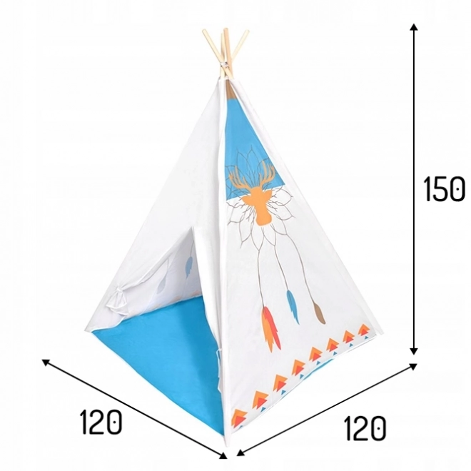 ECOTOYS Tente indienne pour enfants