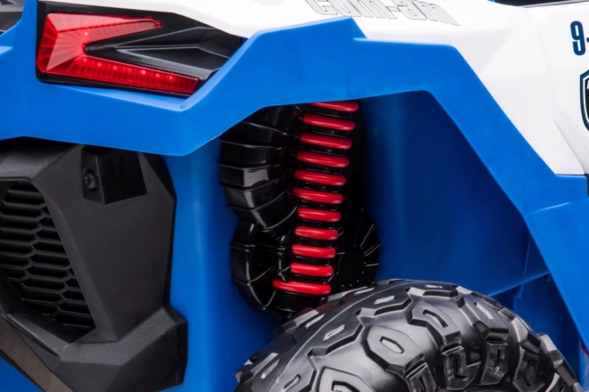 Véhicule de police pour enfants sur batterie 4x4 Buggy XB-2118