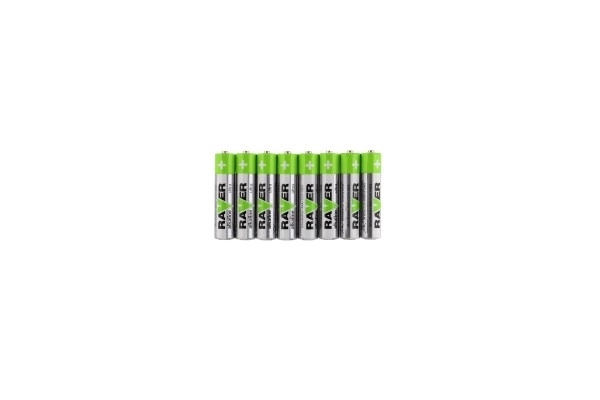 Pile RAVER LR03/AAA 1,5 V alcaline ultra 8pcs en film