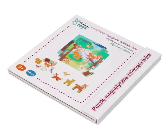 Livre puzzle magnétique - Animaux de la forêt