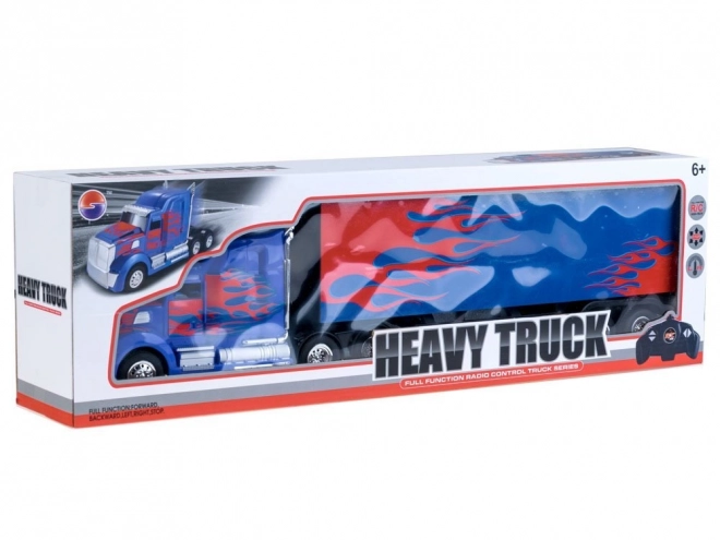 Grand camion avec remorque télécommandée